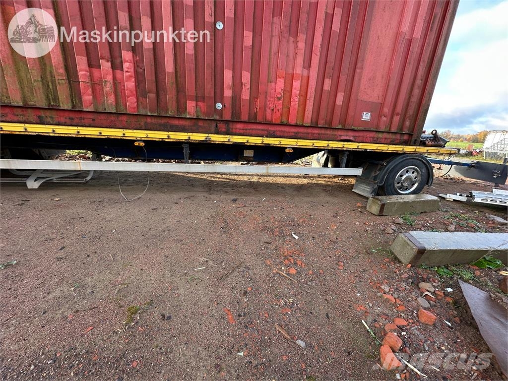 Ackermann Kf-F 27-12.2Z Semi remorque plateau ridelle