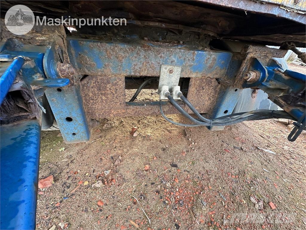 Ackermann Kf-F 27-12.2Z Semi remorque plateau ridelle
