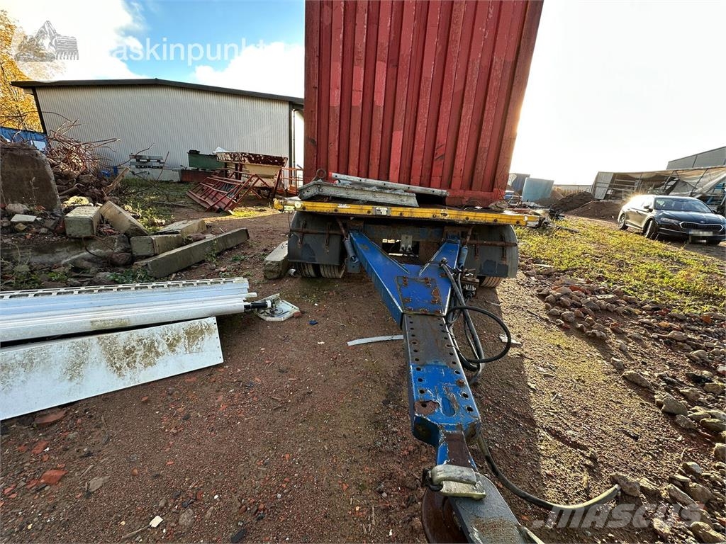 Ackermann Kf-F 27-12.2Z Semi remorque plateau ridelle
