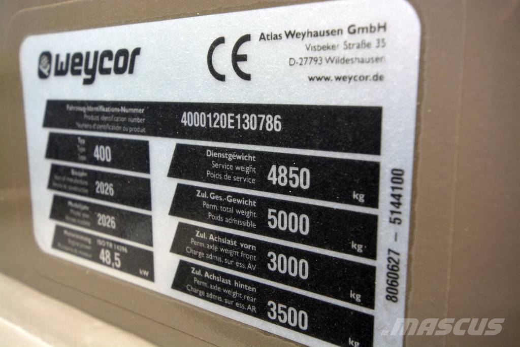 Weycor (Atlas) AR 400 لوادر بعجل