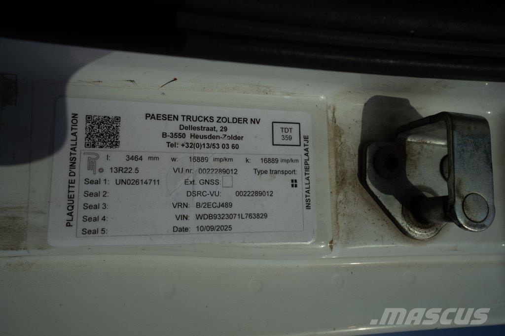 Mercedes-Benz ACTROS 3241 K-MP3 傾卸式卡車