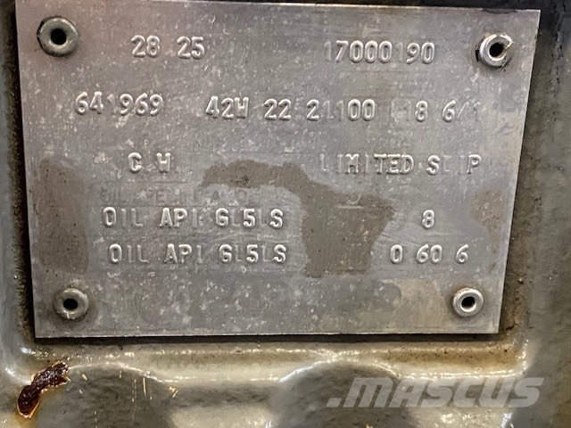 Komatsu WA 90-5 USED AXLES Nápravy