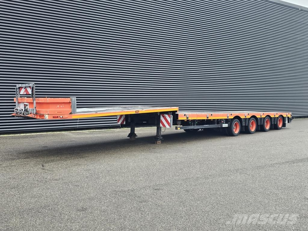 Nooteboom MCO-50-04V / 25MTR / 2X EXTENDABLE / MEGA / LOWDEC Нискотоварни полуремаркета
