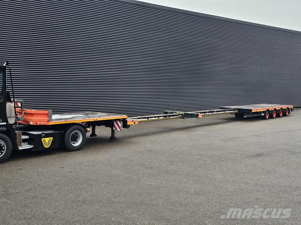 Nooteboom MCO-50-04V / 25MTR / 2X EXTENDABLE / MEGA / LOWDEC Нискотоварни полуремаркета