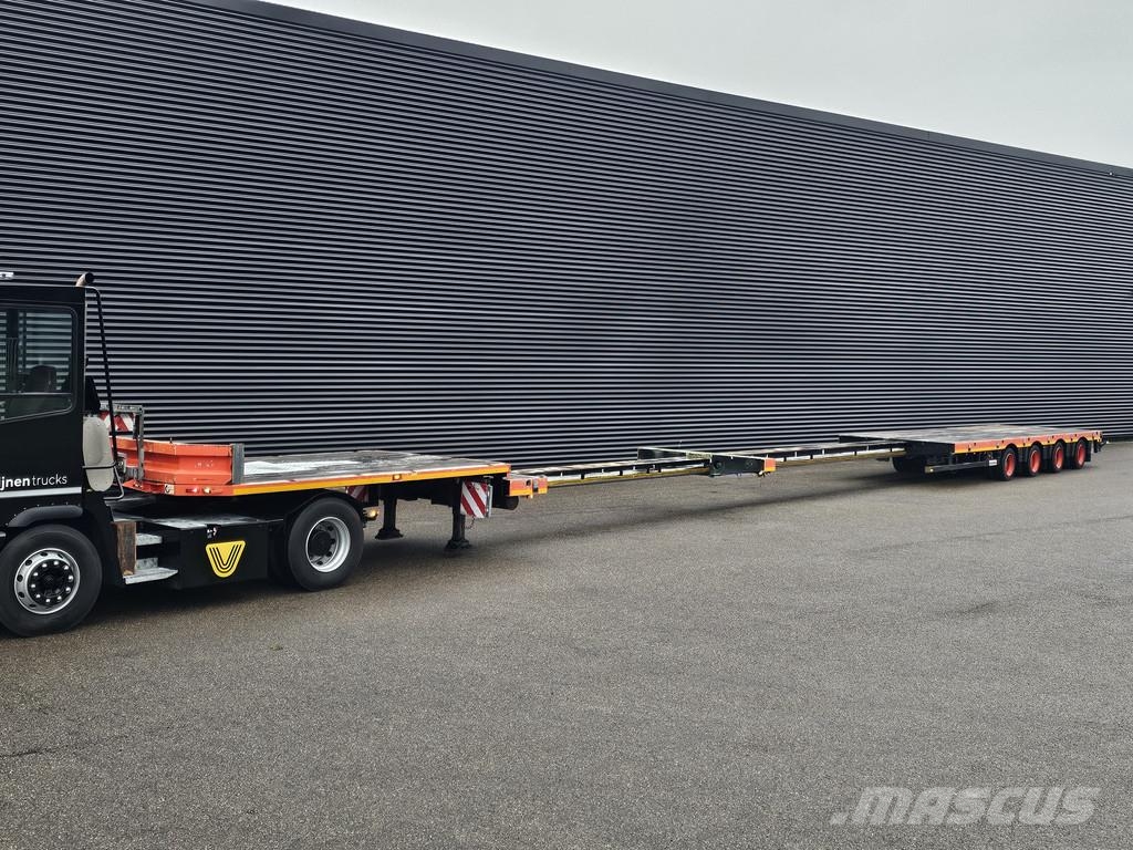 Nooteboom MCO-50-04V / 25MTR / 2X EXTENDABLE / MEGA / LOWDEC Нискотоварни полуремаркета