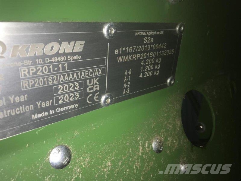 Krone V 165 XC VariPack ラウンドベーラー