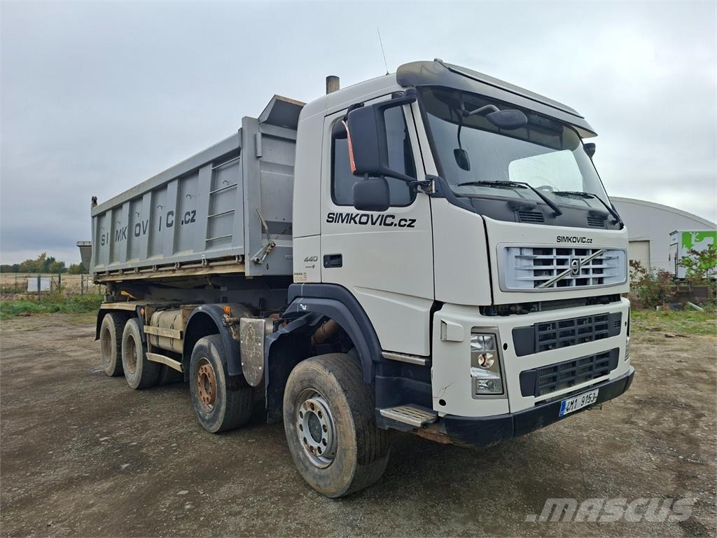 Volvo FM 13 440 86R 8X6 傾卸式卡車