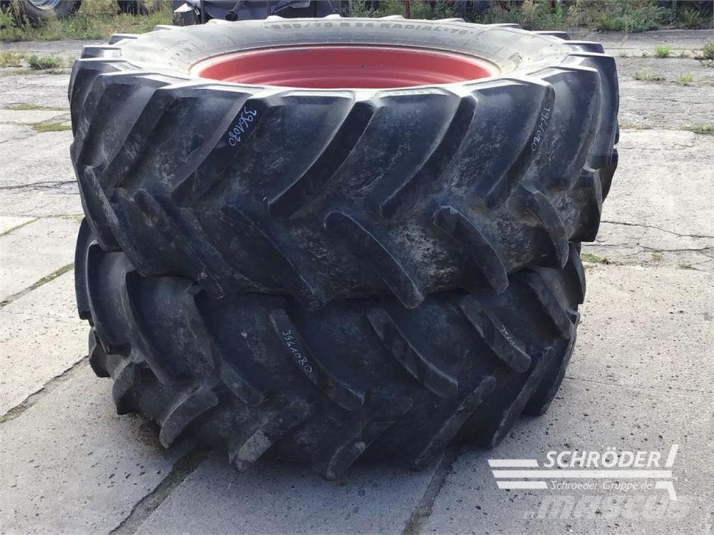 Fendt 520/70 R34 + 520/85 R46 PFLEGERÄDER Ruedas