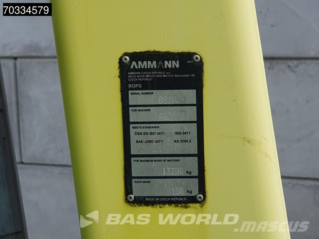 Ammann ASC70 A/C Ťahačové valce