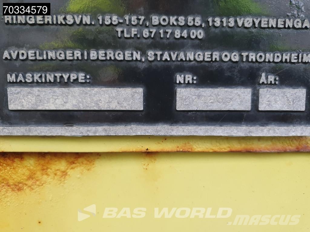 Ammann ASC70 A/C Ťahačové valce