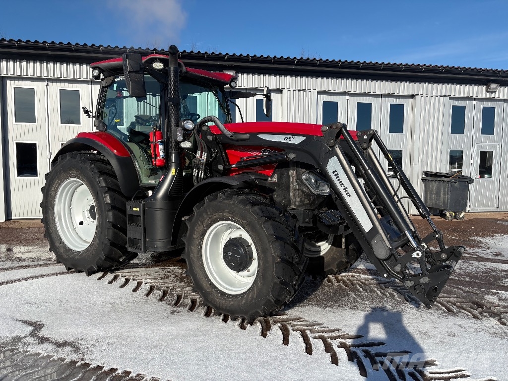 Case IH Maxxum 135 CVX, Quicke Q5, 1.335tim Traktori