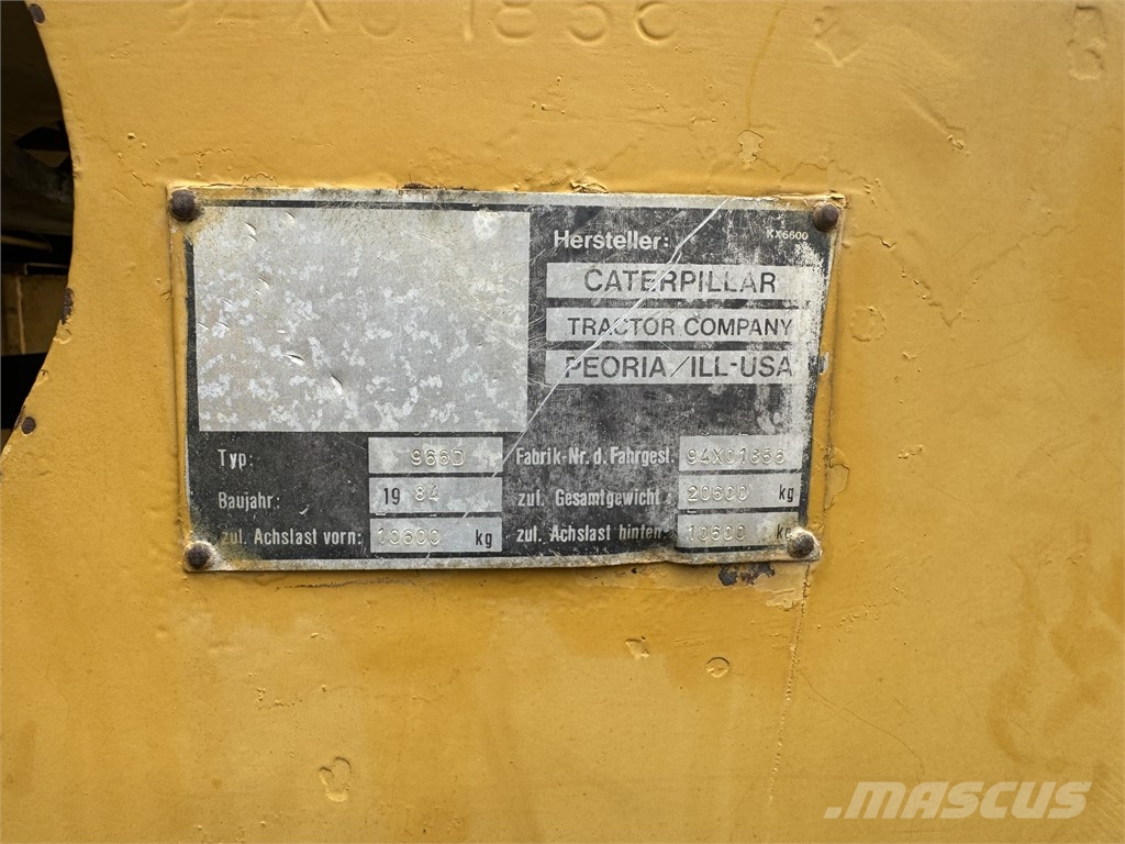 CAT 966 D Radlader