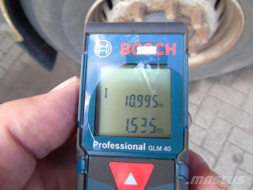MOL PALFINGER PALFINGER 40001EL - 22 METER LENGTH + RE نصف مقطورات مسطحة / مفصلية الجوانب