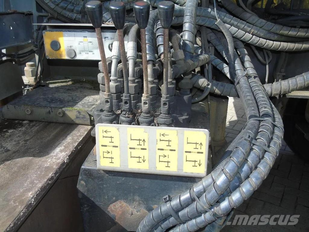 MOL PALFINGER PALFINGER 40001EL - 22 METER LENGTH + RE نصف مقطورات مسطحة / مفصلية الجوانب