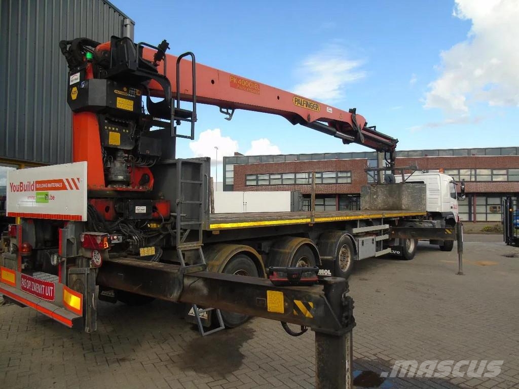 MOL PALFINGER PALFINGER 40001EL - 22 METER LENGTH + RE Poluprikolice sa otvorenim sandukom