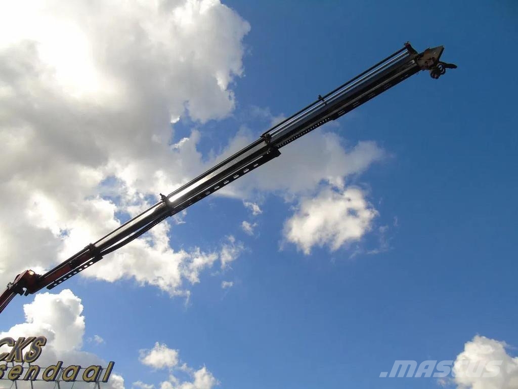 MOL PALFINGER PALFINGER 40001EL - 22 METER LENGTH + RE Poluprikolice sa otvorenim sandukom