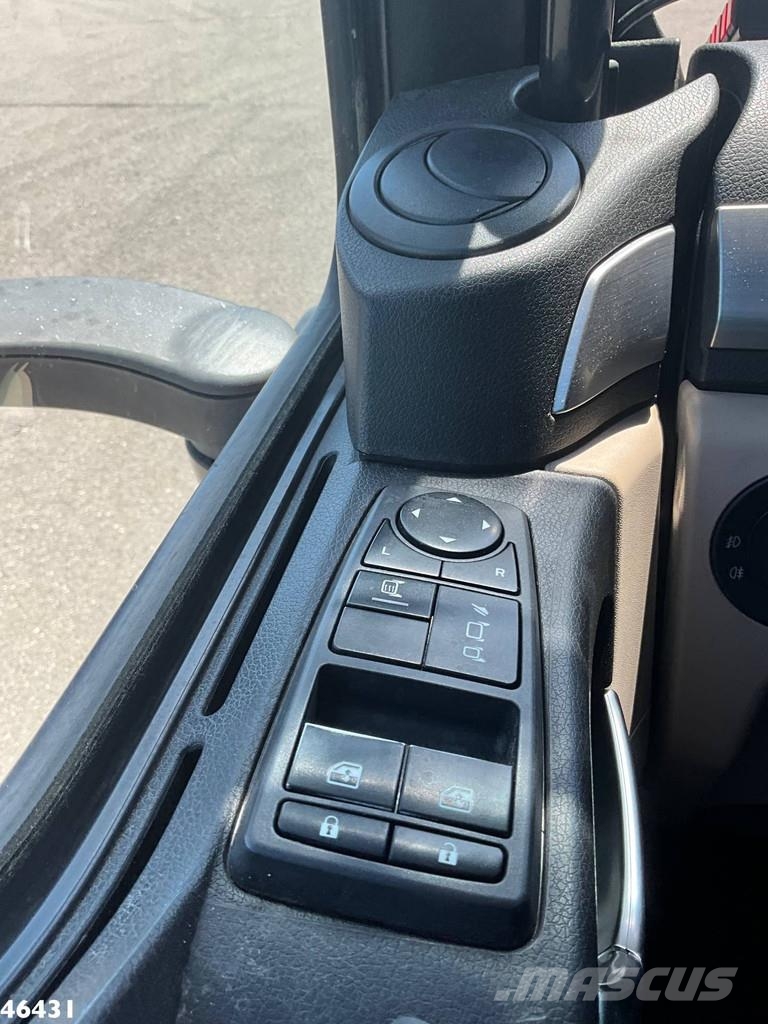 MAN TGS 26.420 Euro 6 HMF 21 Tonmeter laadkraan Just 1 Treileri ar āķi