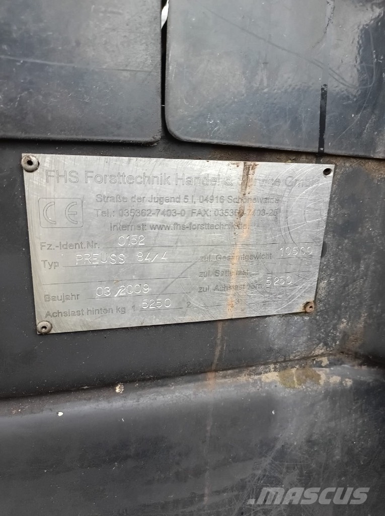  FHS Preuss 84-4 VII Biçerdöverler