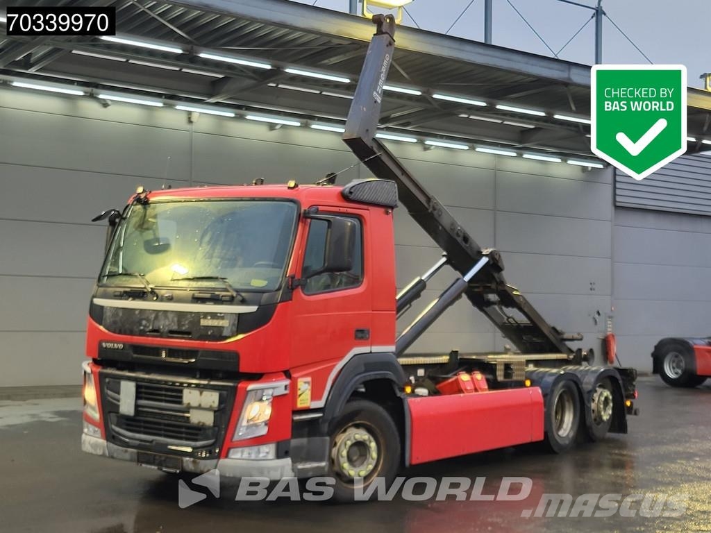 Volvo FM 370 6X2 20tons Gergen containersystem Lift axle Camion ampliroll