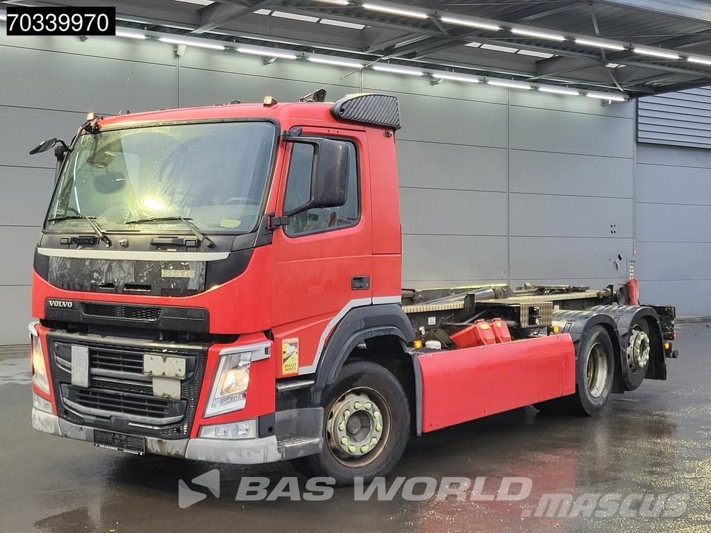 Volvo FM 370 6X2 20tons Gergen containersystem Lift axle Camion ampliroll