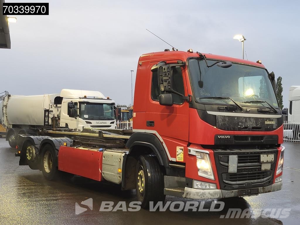 Volvo FM 370 6X2 20tons Gergen containersystem Lift axle Camion ampliroll