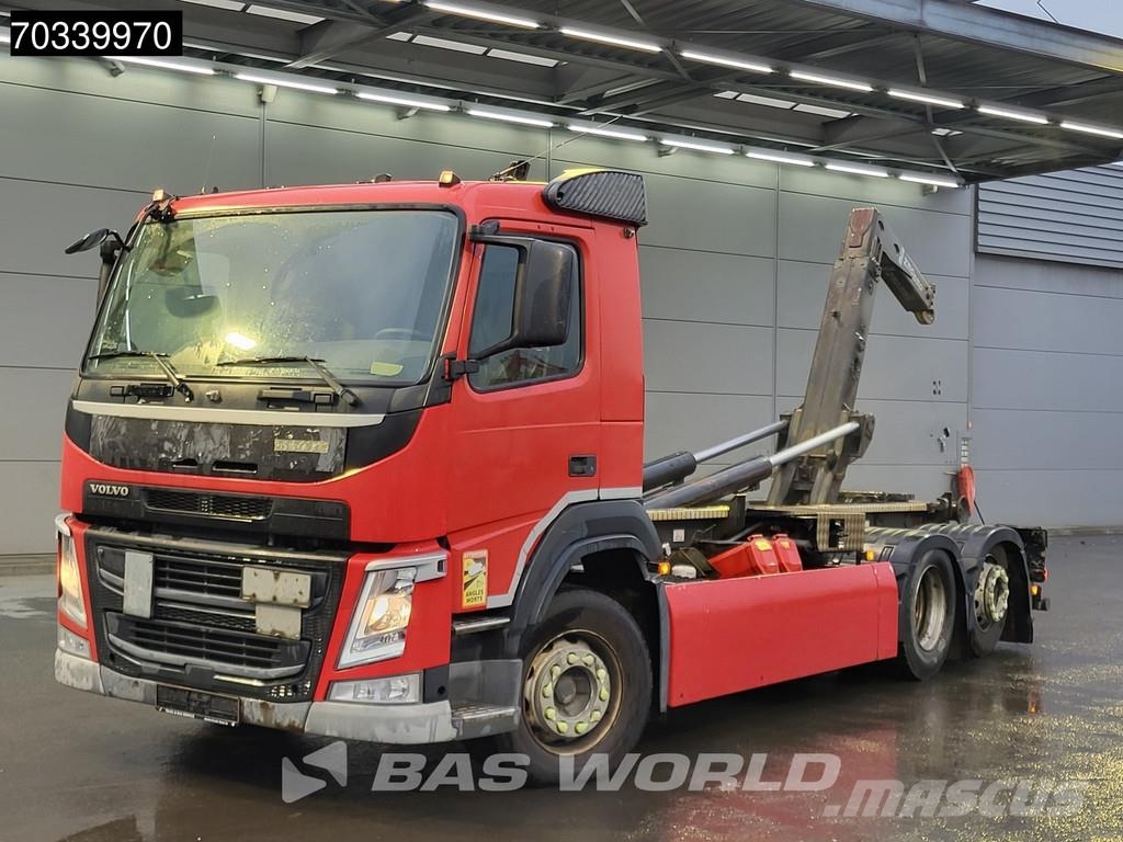 Volvo FM 370 6X2 20tons Gergen containersystem Lift axle Camion ampliroll