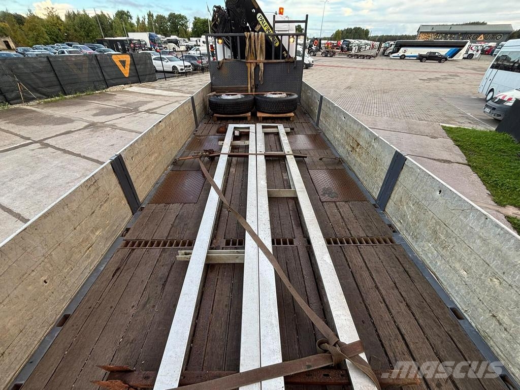 Scania R 114 6x2 PK 24500 / PLATFORM L=6878 mm Smagās mašīnas ar celtni