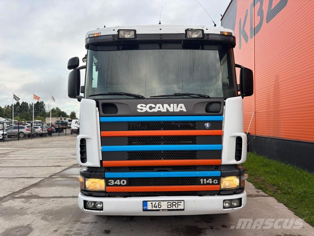 Scania R 114 6x2 PK 24500 / PLATFORM L=6878 mm Smagās mašīnas ar celtni