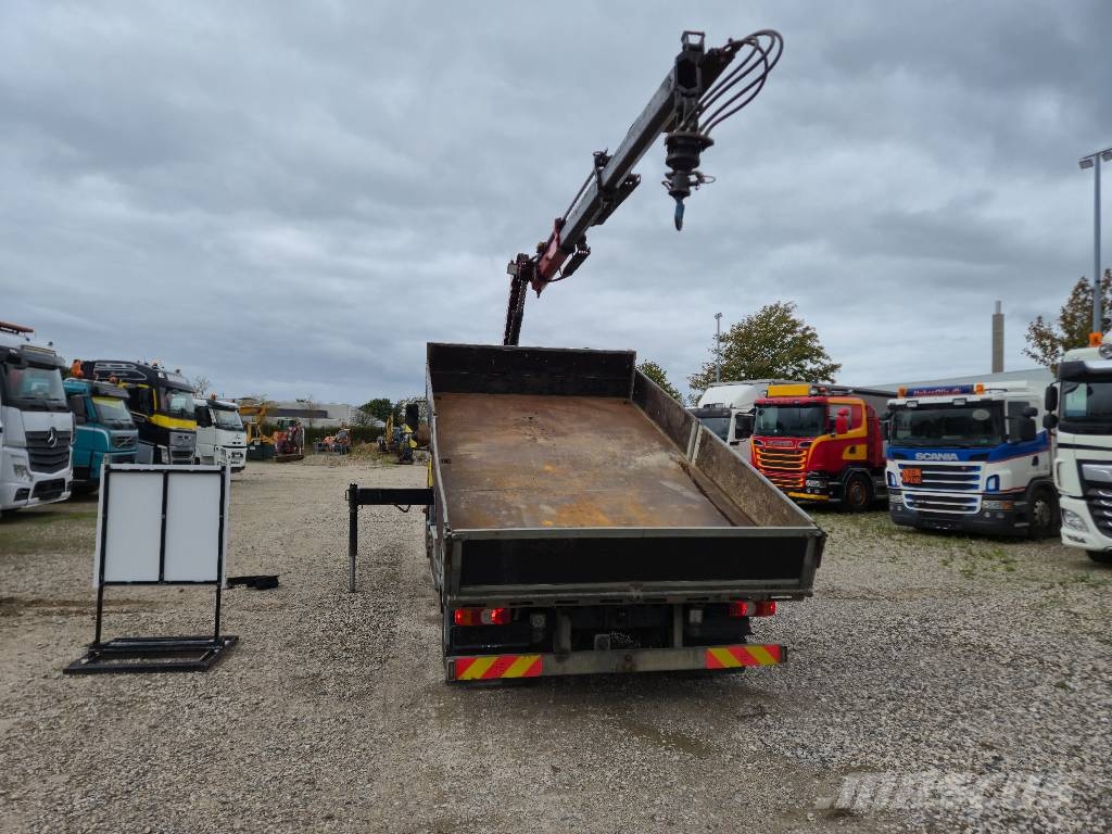 Mercedes-Benz Atego 1018 //HMF 525 K2/ Radio // Tiplad Crane trucks