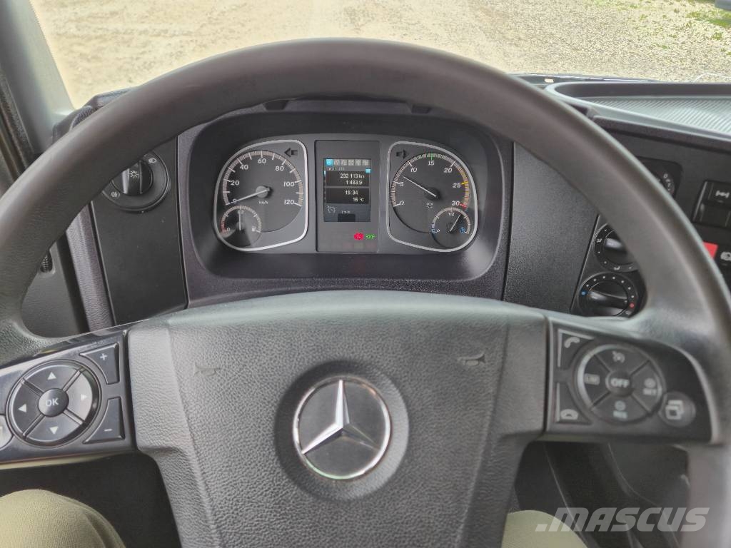 Mercedes-Benz Atego 1018 //HMF 525 K2/ Radio // Tiplad Crane trucks