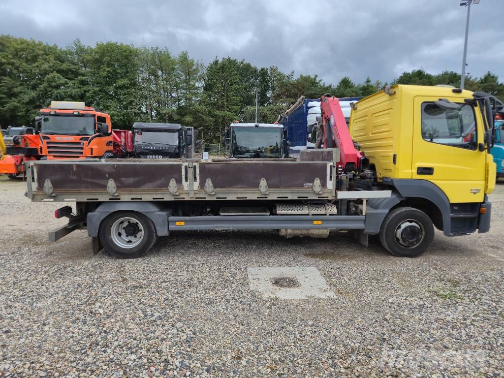 Mercedes-Benz Atego 1018 //HMF 525 K2/ Radio // Tiplad Crane trucks