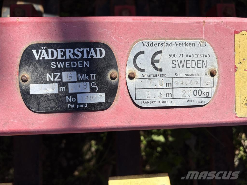 Väderstad NZ G Mk2 äes كاسحات