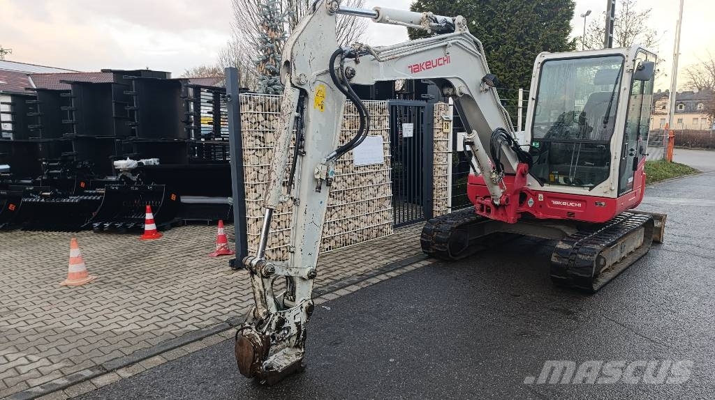 Takeuchi TB 260 Powertilt und Schnellwechsler MS 03, Radio Mini excavators < 7t (Mini diggers)