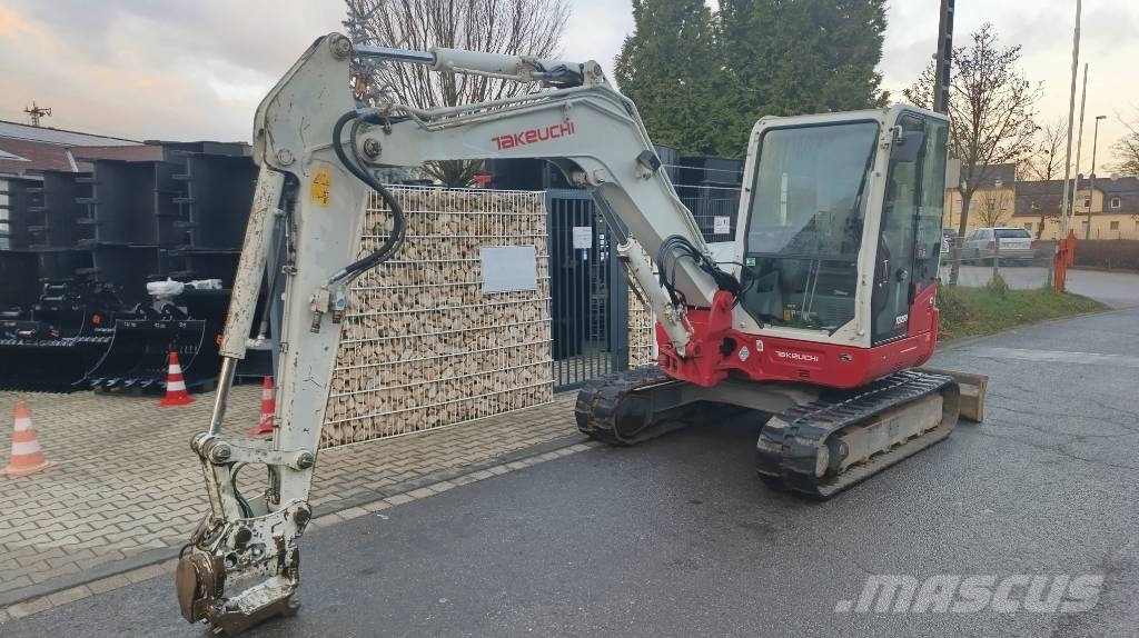 Takeuchi TB 260 Powertilt und Schnellwechsler MS 03, Radio Mini excavators < 7t (Mini diggers)