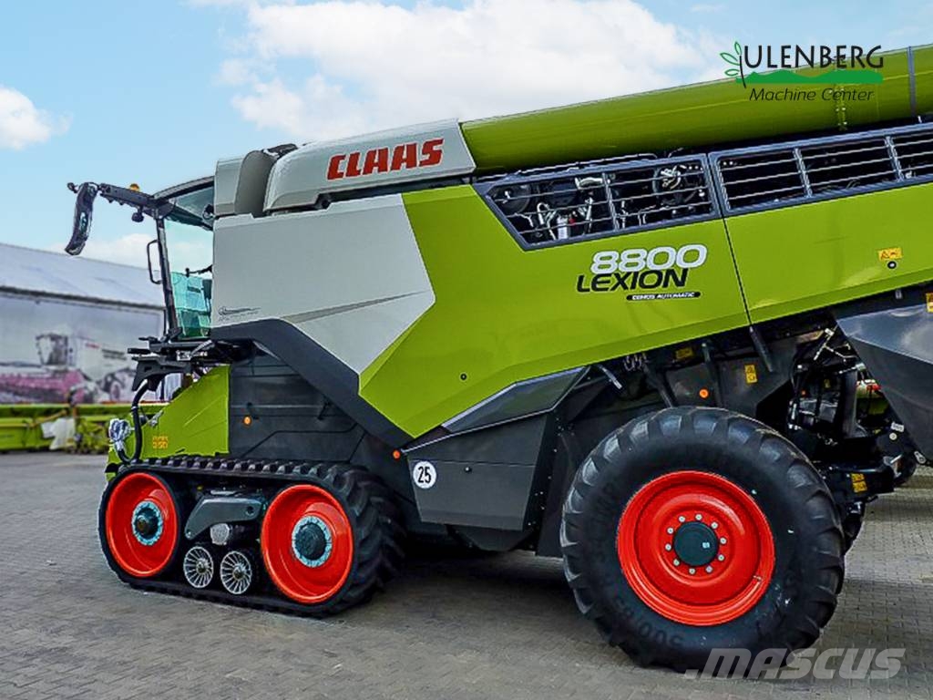 CLAAS Lexion 8800 TerraTrac Kombajny zbożowe
