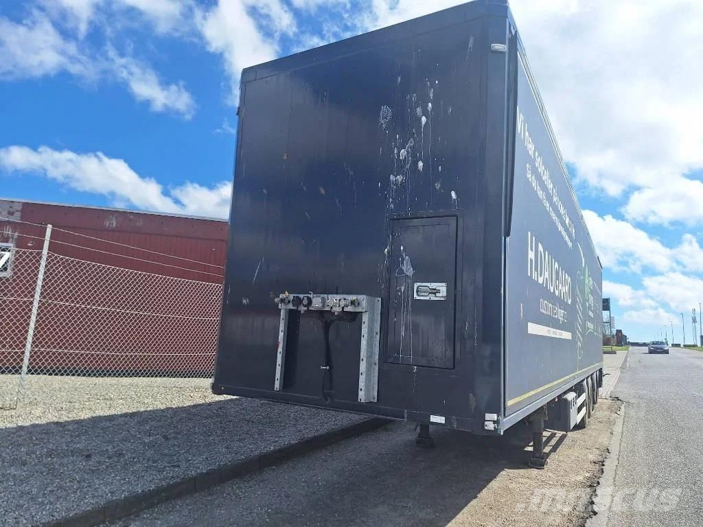 KLC 4 akslet 96 m3 walking floor trailer Walking floor semi-trailers