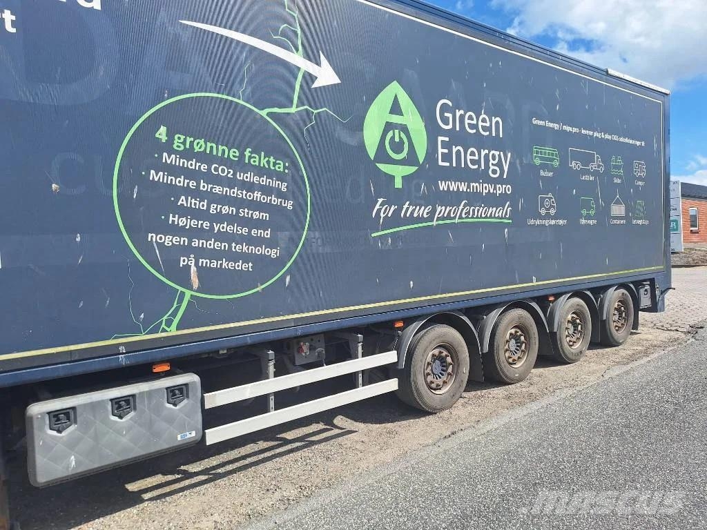 KLC 4 akslet 96 m3 walking floor trailer Walking floor semi-trailers