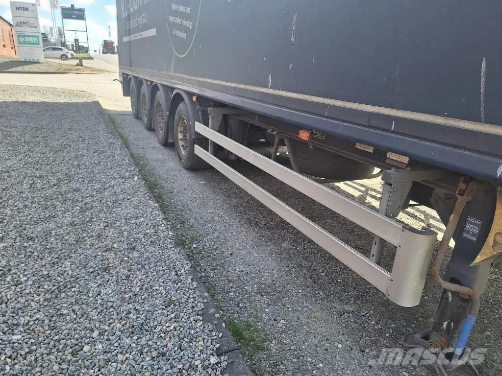 KLC 4 akslet 96 m3 walking floor trailer Kayar zemin yarı römorklar