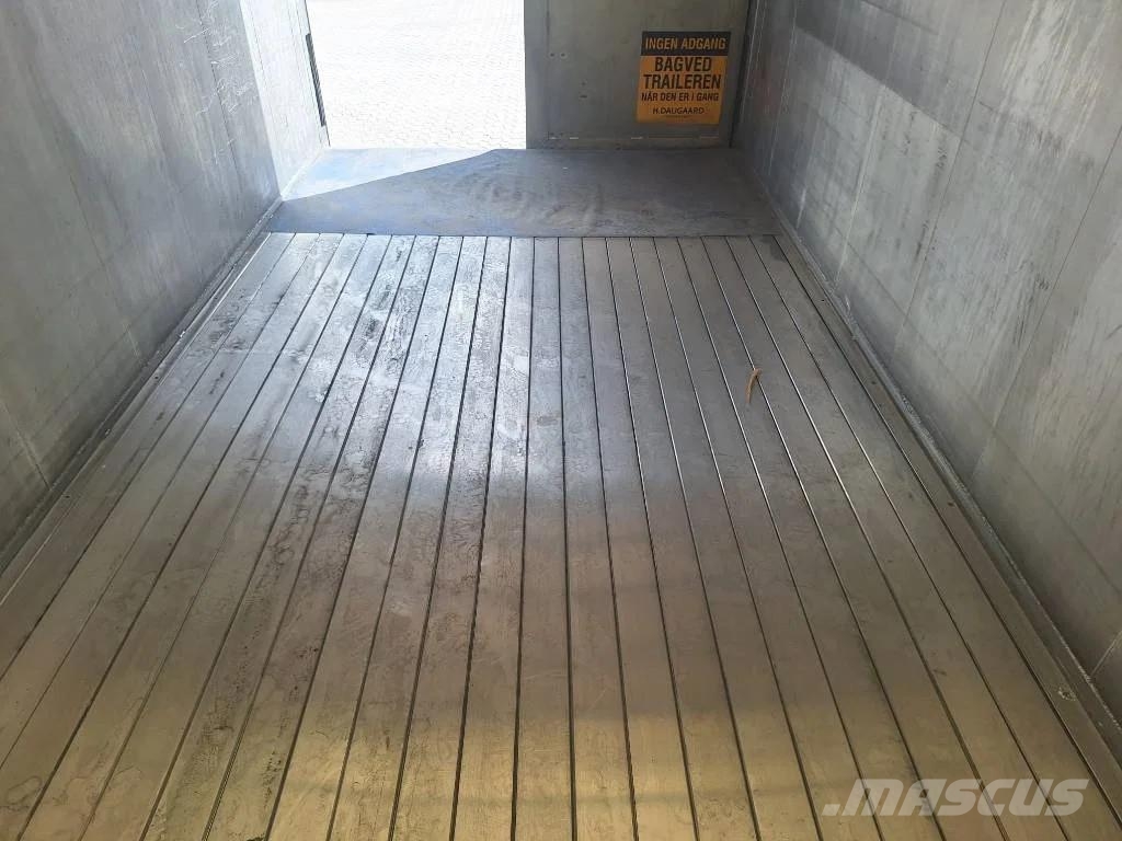 KLC 4 akslet 96 m3 walking floor trailer Kayar zemin yarı römorklar