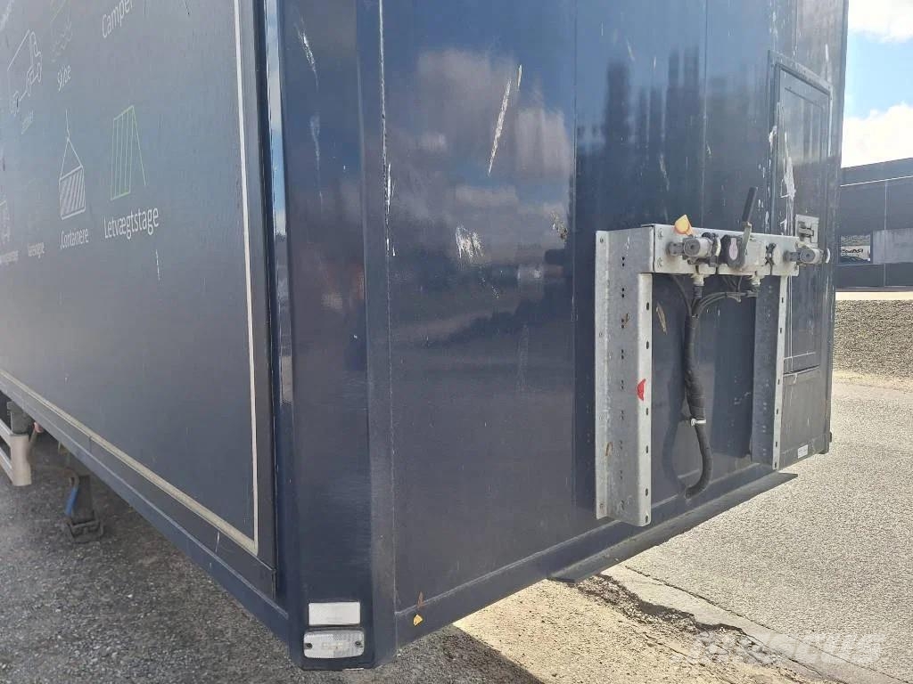 KLC 4 akslet 96 m3 walking floor trailer Kayar zemin yarı römorklar