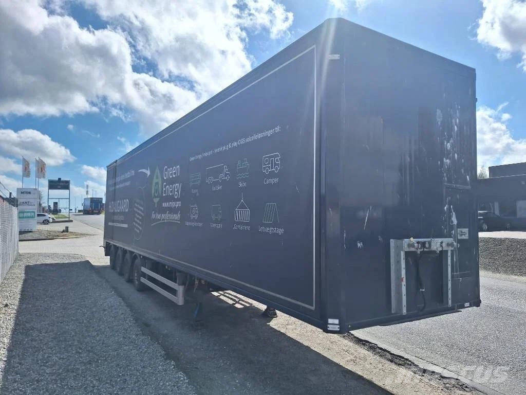 KLC 4 akslet 96 m3 walking floor trailer Kayar zemin yarı römorklar