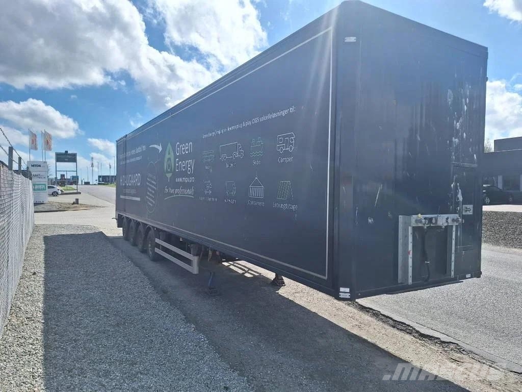 KLC 4 akslet 96 m3 walking floor trailer Kayar zemin yarı römorklar
