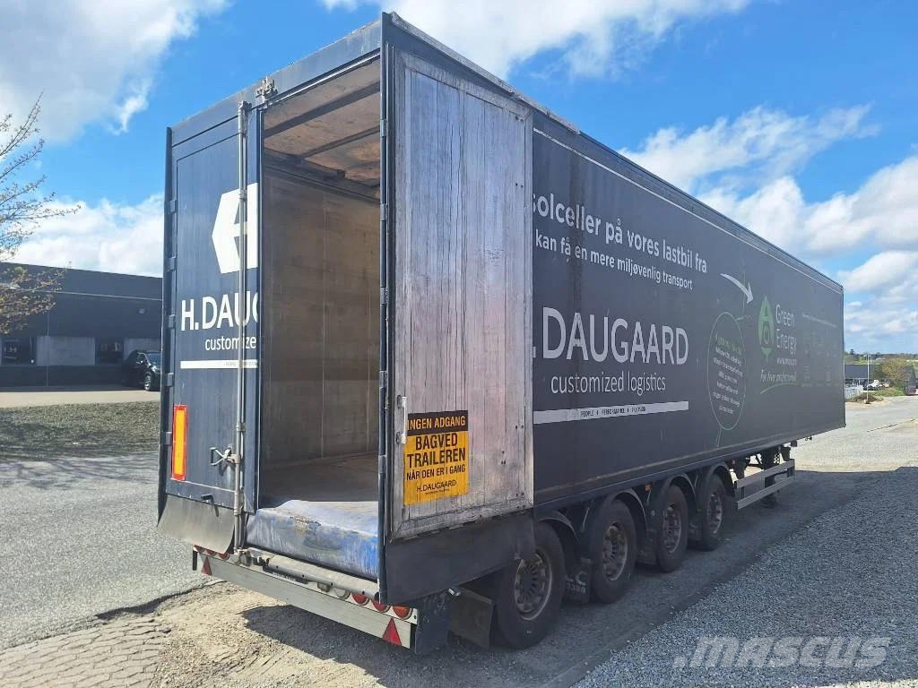 KLC 4 akslet 96 m3 walking floor trailer Walking floor semi-trailers