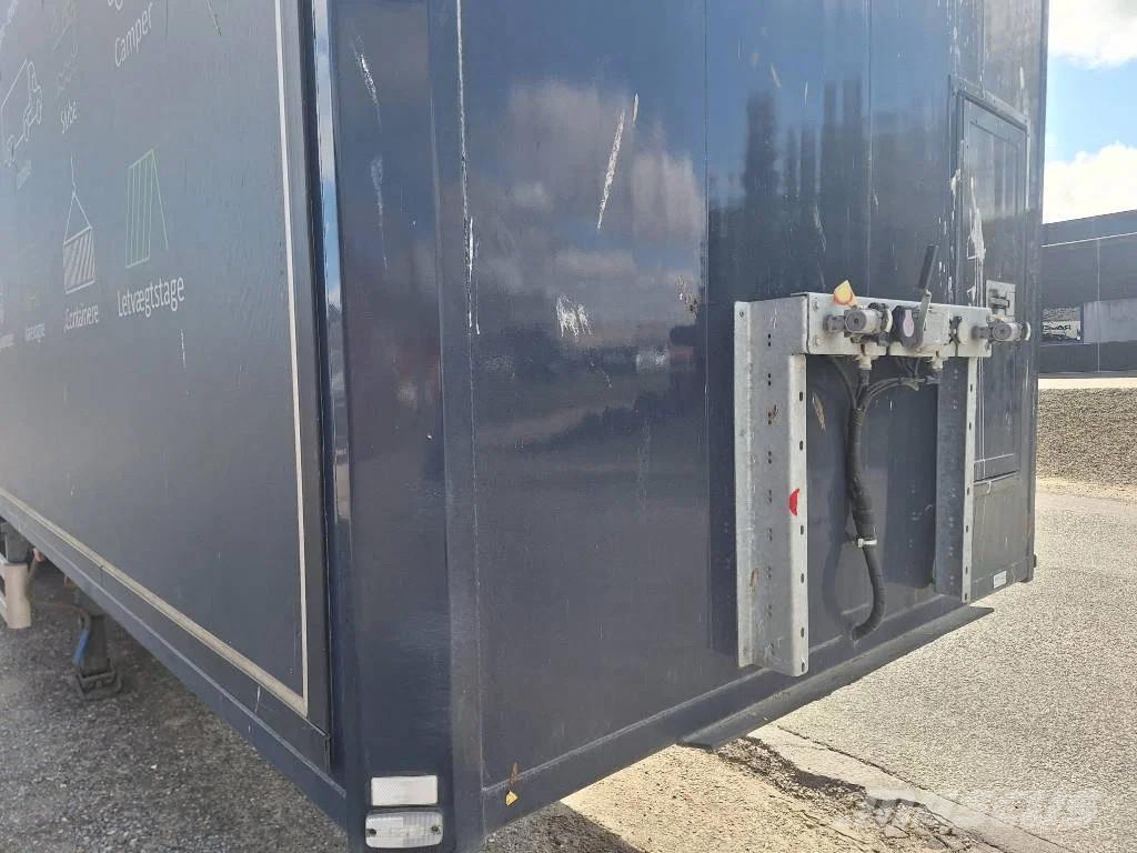 KLC 4 akslet 96 m3 walking floor trailer Kayar zemin yarı römorklar
