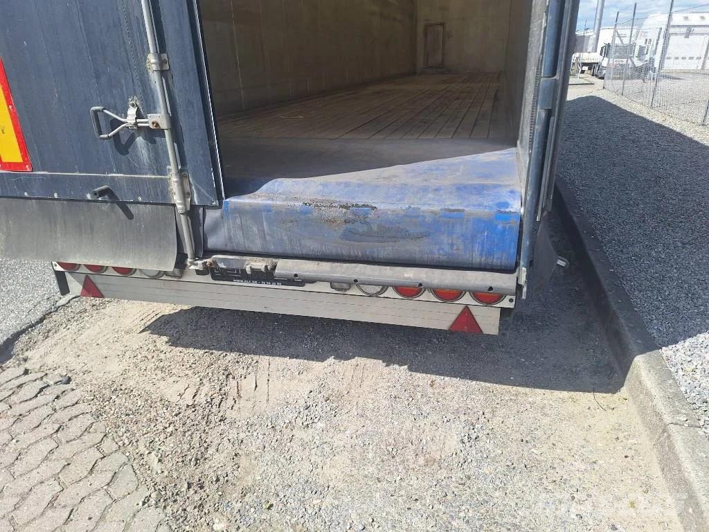 KLC 4 akslet 96 m3 walking floor trailer Kayar zemin yarı römorklar