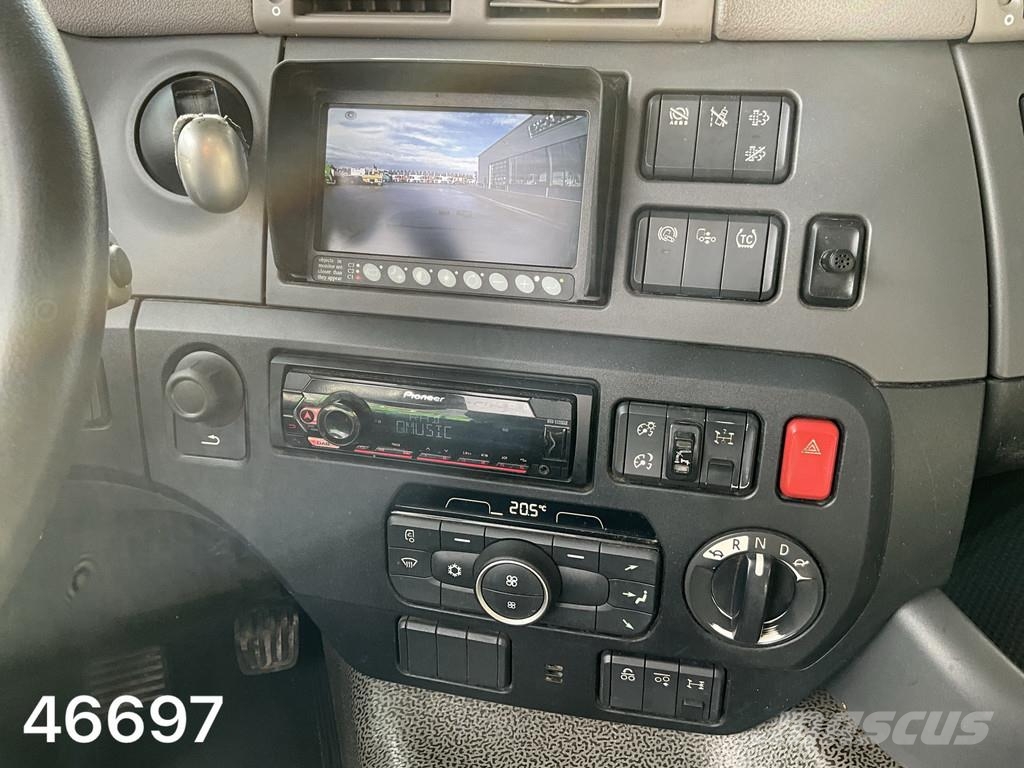 DAF FAN CF 450 6x2 Hiab 19 Tonmeter Z-kraan Vrachtwagen met containersysteem