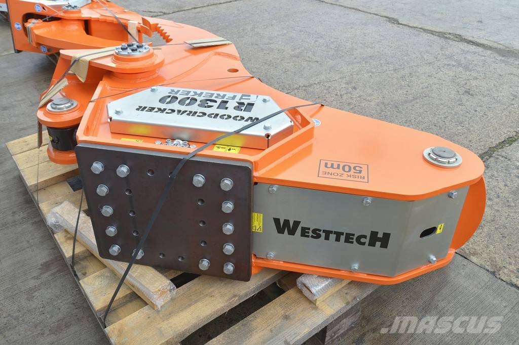 Westtech Woodcracker R1300 - Wurzel Rode Schere -NEW- NEU المطاحن الجذابة