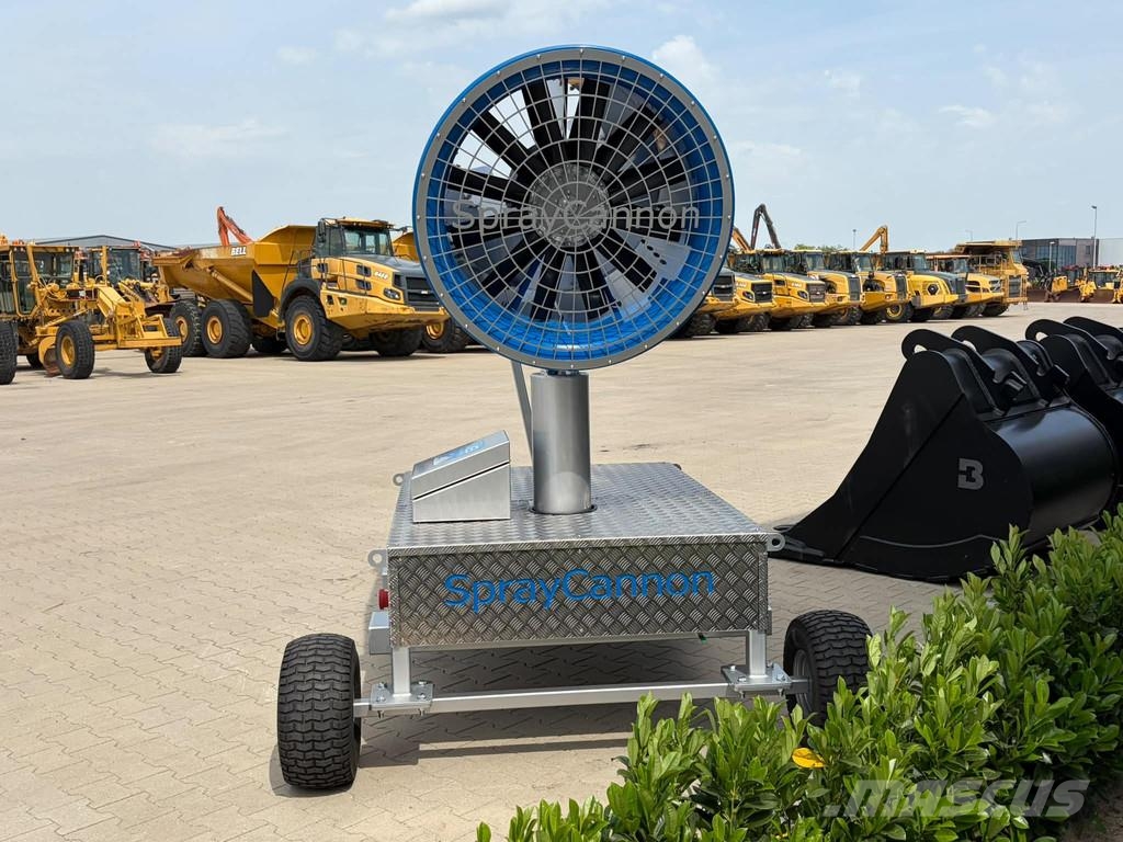 MB Crusher Dustcontrol Spraycannon 60 Páramentesítő rendszerek