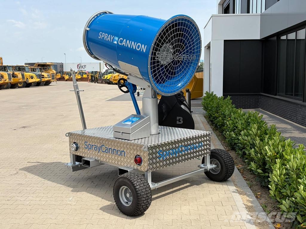 MB Crusher Dustcontrol Spraycannon 60 Páramentesítő rendszerek