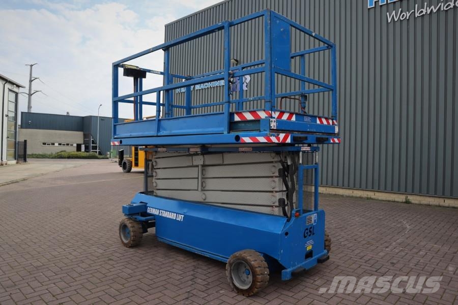  GSL S131 E16 As-Is, Electric, 15.1m Working Height Scissor lifts